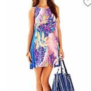 NWT Lilly Pulitzer Jackie Silk Shift Dress Size XS